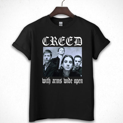 Creed Band 1999 Summer Tour Official Vintage Retro Fan Black Unisex T-Shirt