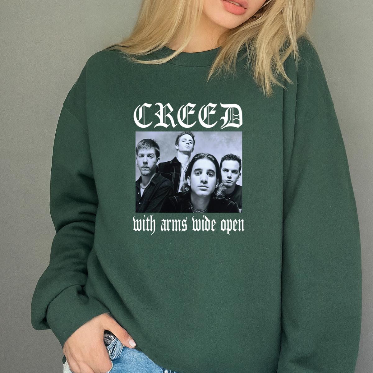 Creed Band 1999 Summer Tour Official Vintage Retro Fan Black Unisex T-Shirt