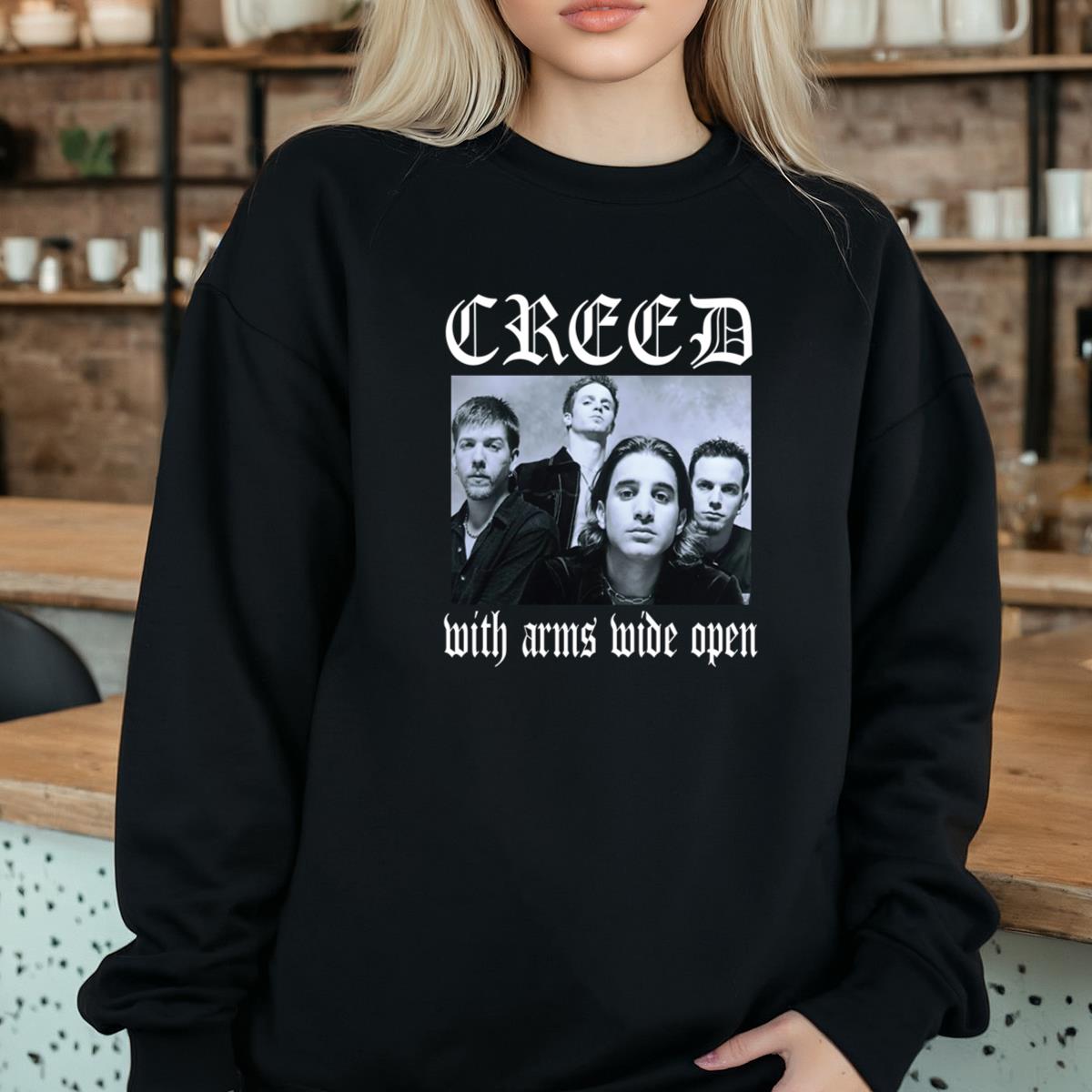 Creed Band 1999 Summer Tour Official Vintage Retro Fan Black Unisex T-Shirt