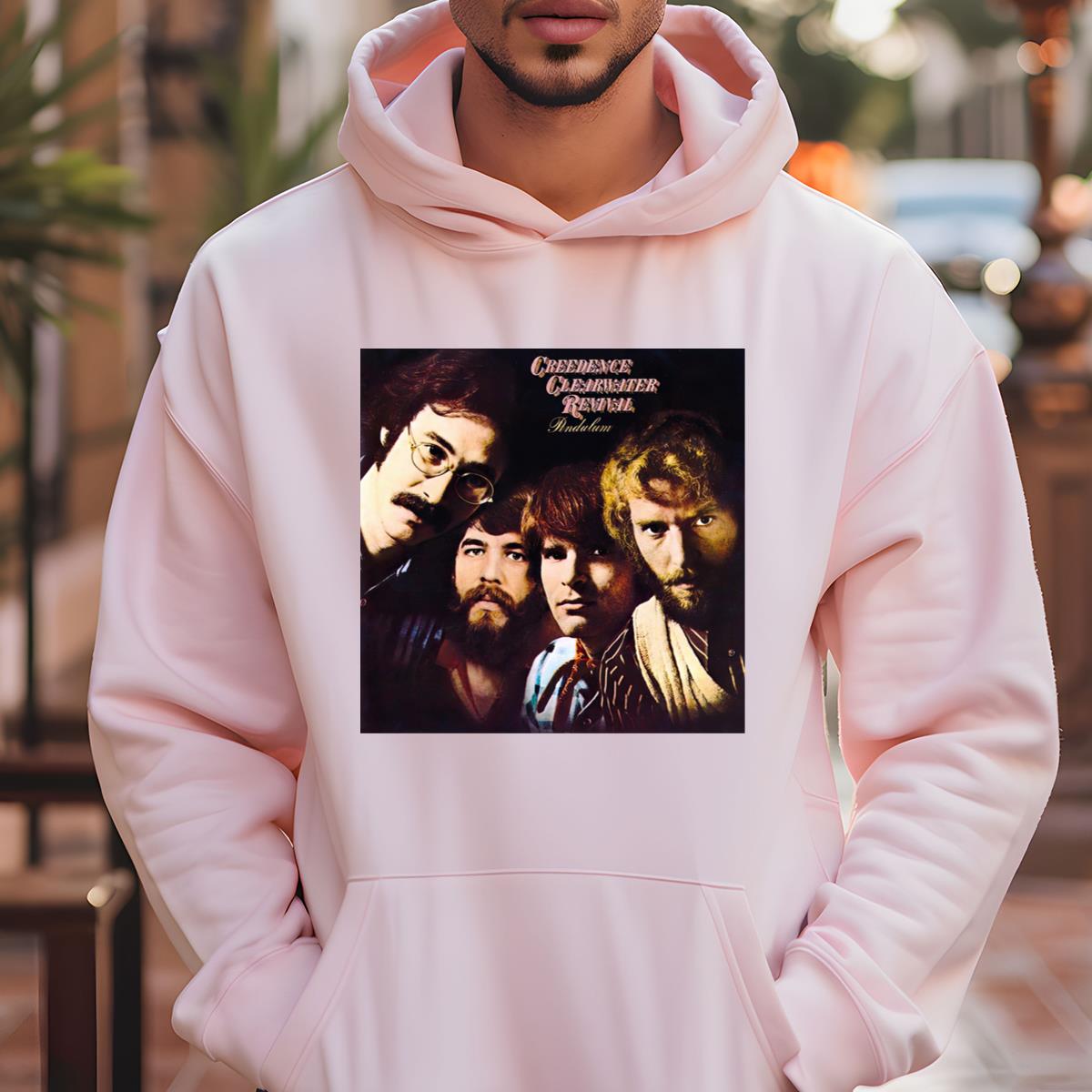 Creedence Clearwater Revival Classic 70s Rock Band Vintage Retro Fan Unisex T-Shirt