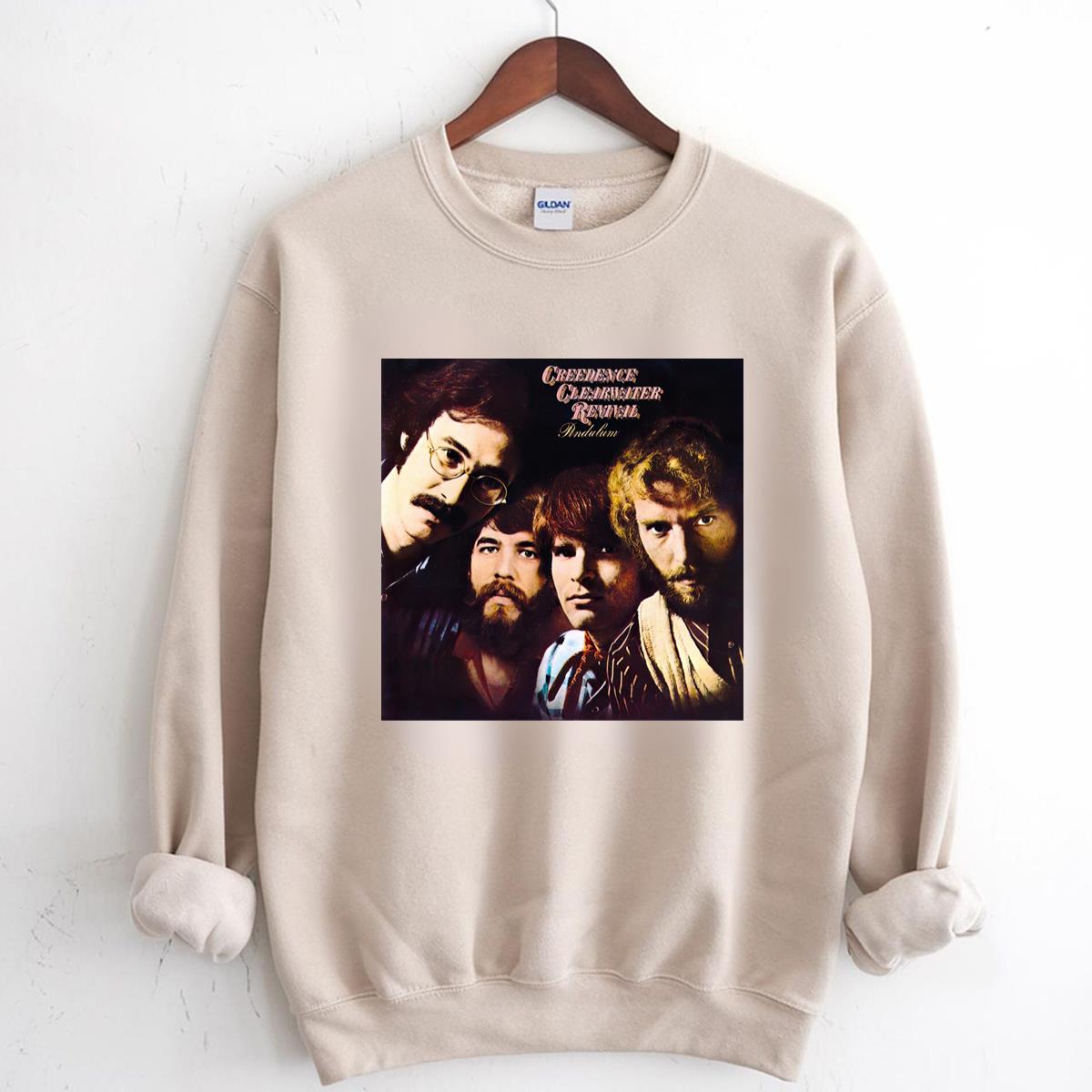 Creedence Clearwater Revival Classic 70s Rock Band Vintage Retro Fan Unisex T-Shirt