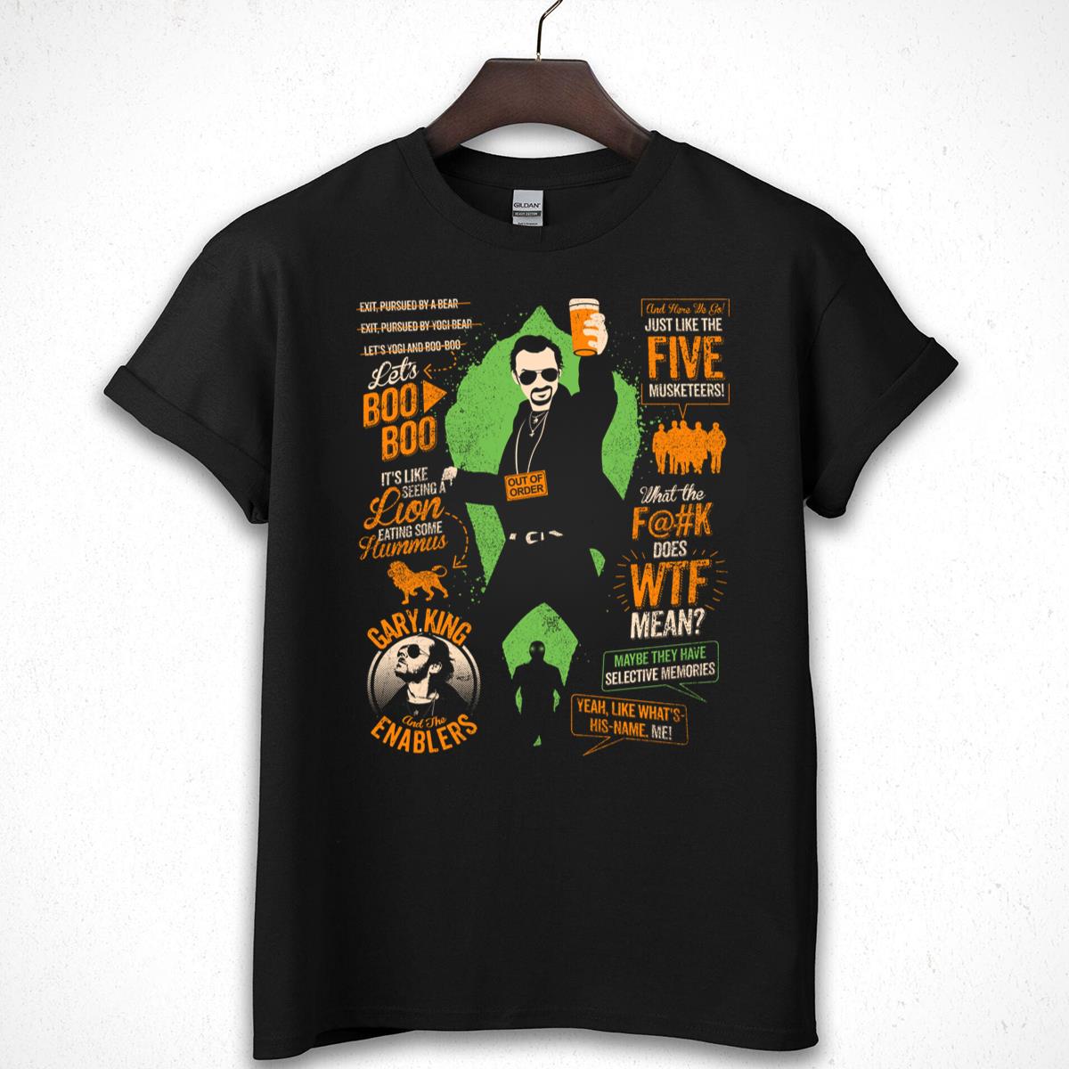 Gary King And The Enablers Funny Graphic Tee - The World's End Inspired 