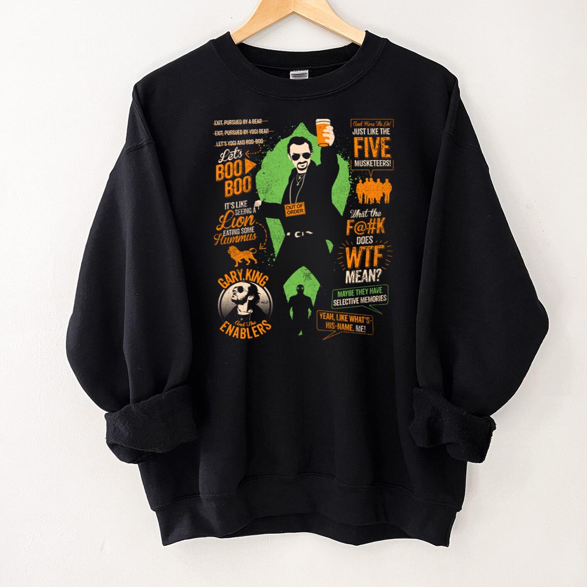 Gary King And The Enablers Funny Graphic Tee - The World's End Inspired 