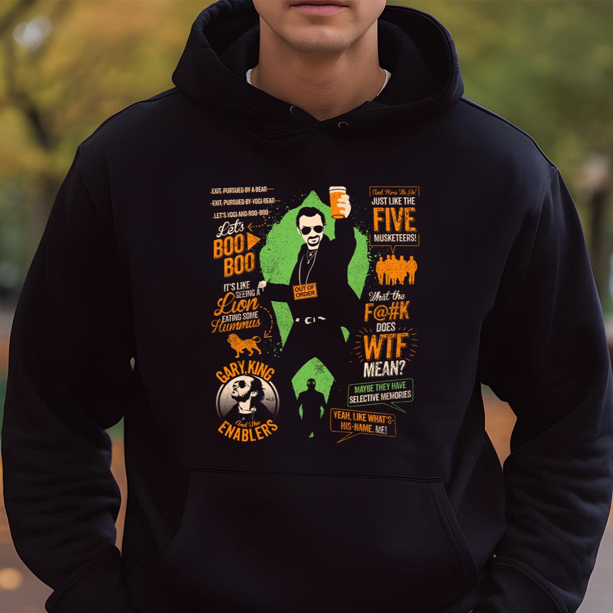 Gary King And The Enablers Funny Graphic Tee - The World's End Inspired 