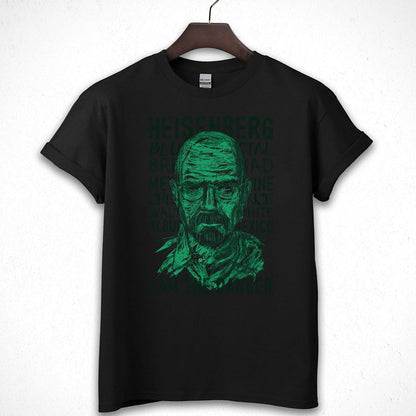 Heisenberg Portrait Graphic Tee - Breaking Bad Inspired Fan Art T-Shirt 