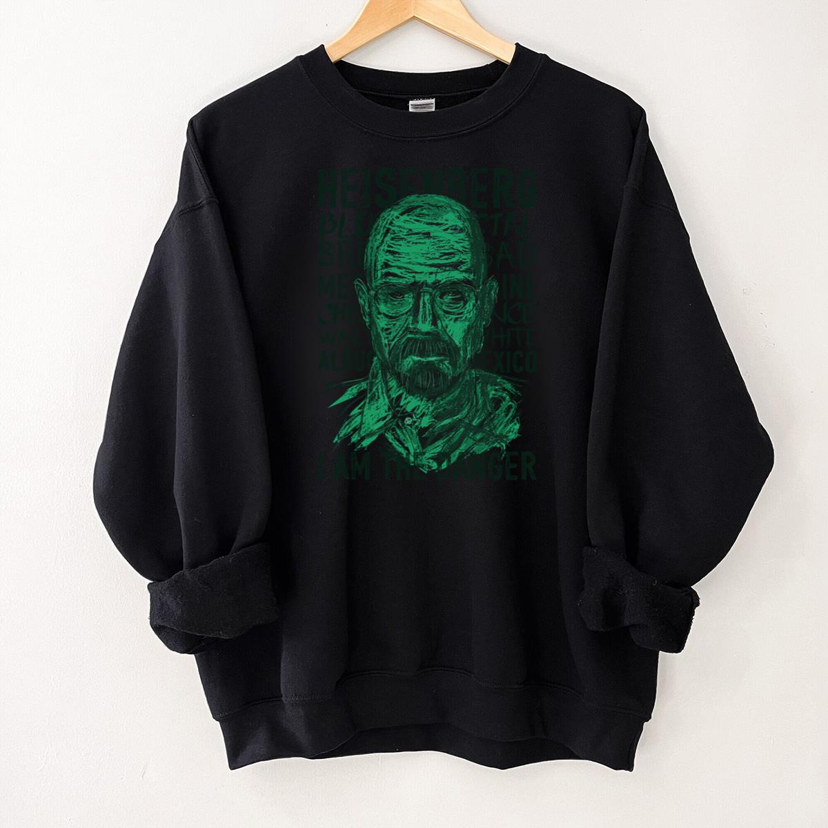 Heisenberg Portrait Graphic Tee - Breaking Bad Inspired Fan Art T-Shirt 