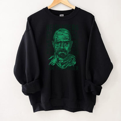 Heisenberg Portrait Graphic Tee - Breaking Bad Inspired Fan Art T-Shirt 
