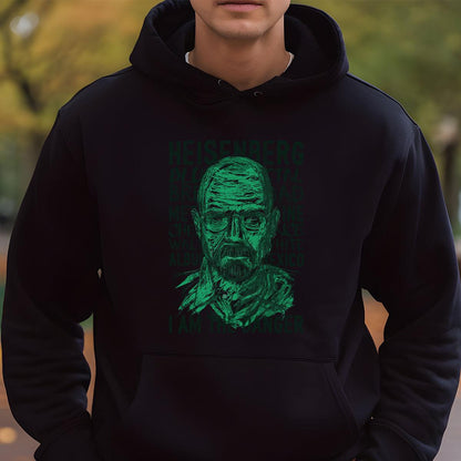 Heisenberg Portrait Graphic Tee - Breaking Bad Inspired Fan Art T-Shirt 