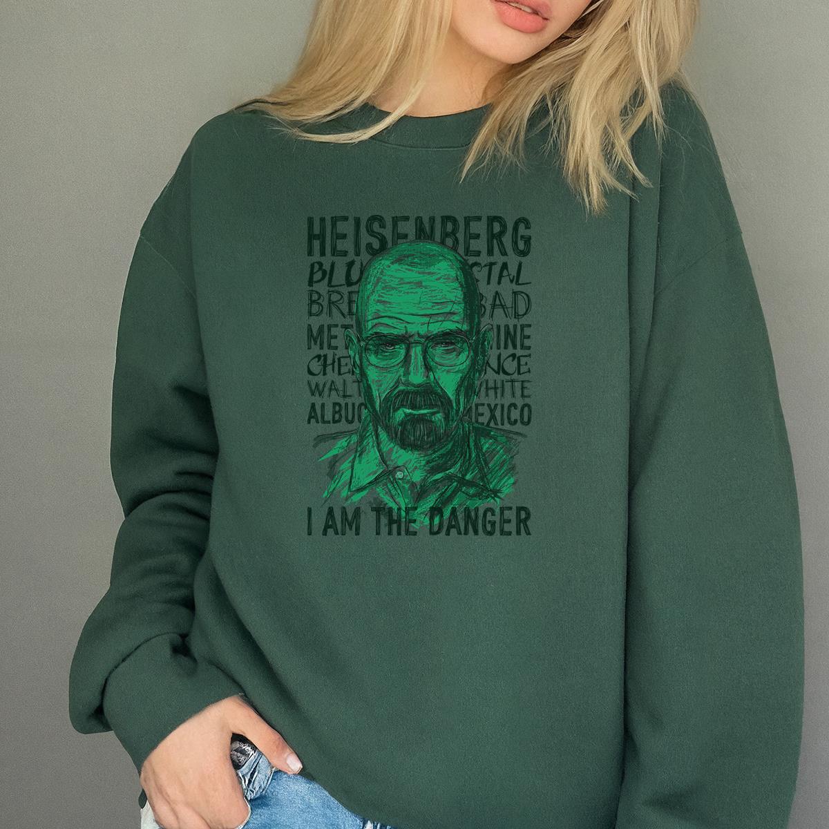 Heisenberg Portrait Graphic Tee - Breaking Bad Inspired Fan Art T-Shirt 