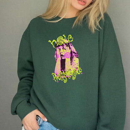 Hole Pretty On The Inside Vintage 90s Grunge Boyfriend Fit Black Unisex T-Shirt