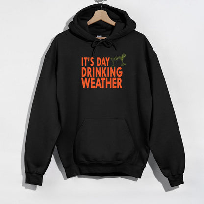 Its Day Drinking Weather Vintage Graphic Unisex T-Shirt