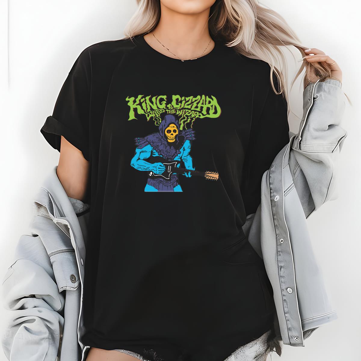 King Gizzard and The Lizard Wizard 2022 Band Tour Official Creme Unisex T-Shirt