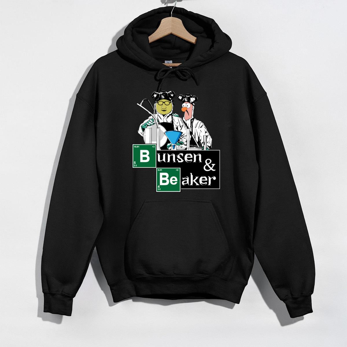 Muppet Bunsen & Beaker Breaking Bad Parody Science Funny Graphic T-Shirt 