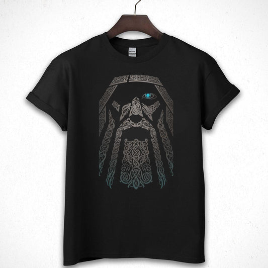 Odin Celtic Knot Viking God Graphic Tee 