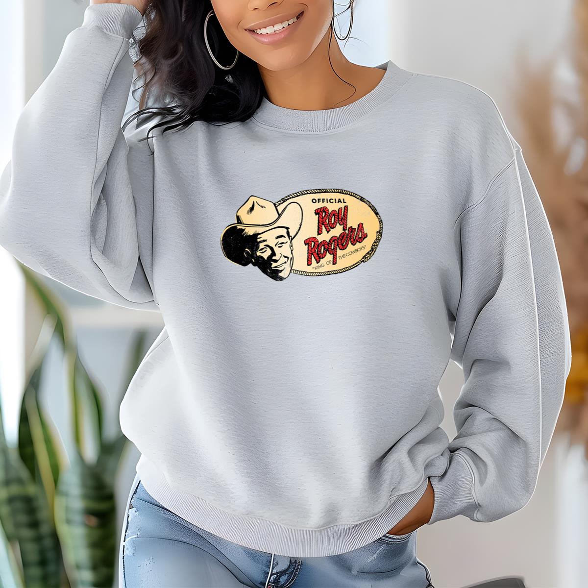 Roy Rogers Vintage Cowboy King Official Collector Retro Western Unisex Shirt