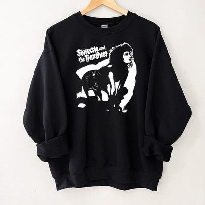 Siouxsie And The Banshees Vintage 80s Retro Looking Up Girls Fan Black Unisex T-Shirt