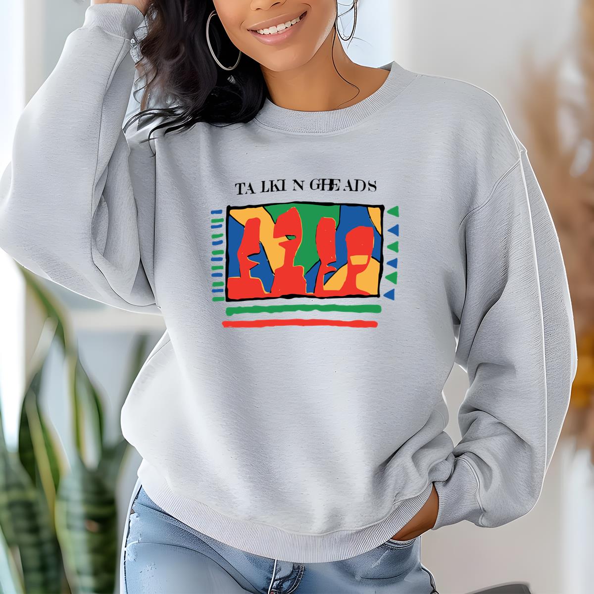 Talking Heads Vintage 80s New Wave Collector Graphic White Unisex T-Shirt