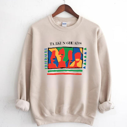 Talking Heads Vintage 80s New Wave Collector Graphic White Unisex T-Shirt