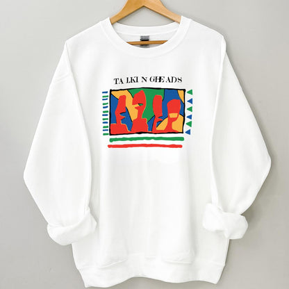 Talking Heads Vintage 80s New Wave Collector Graphic White Unisex T-Shirt