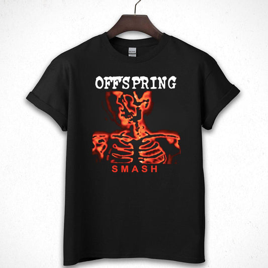 The Offspring Retro 90s Smash Album Official Fan Vintage Black Unisex T-Shirt