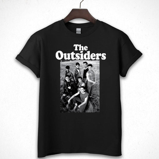 The Outsiders Retro 80s Classic Novel Fans Vintage Black Unisex T-Shirt