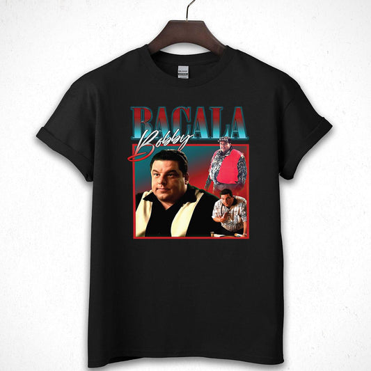 The Sopranos Retro Style Vintage 90s TV Show Fans Homage Black Unisex T-Shirt