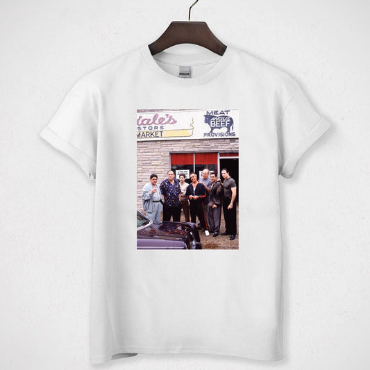 The Sopranos Vintage 2000s TV Series Mafia Fan Painting Design Unisex T-Shirt