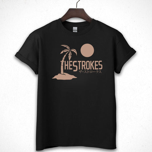 The Strokes Vintage 2000s Rock Band Fan Red Unisex T-Shirt