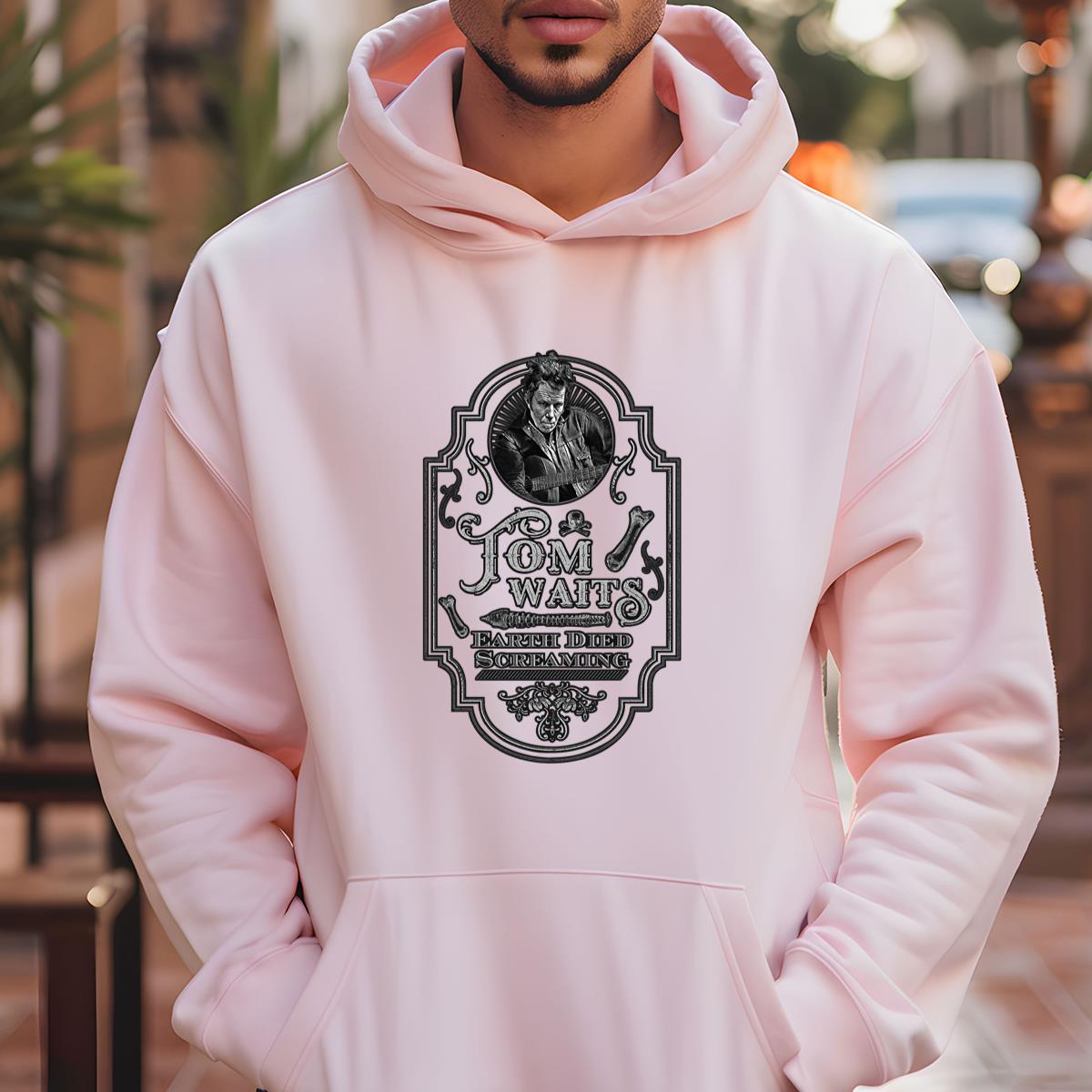 Tom Waits Vintage 80s Earth Died Screaming Official Fan Unisex T-Shirt