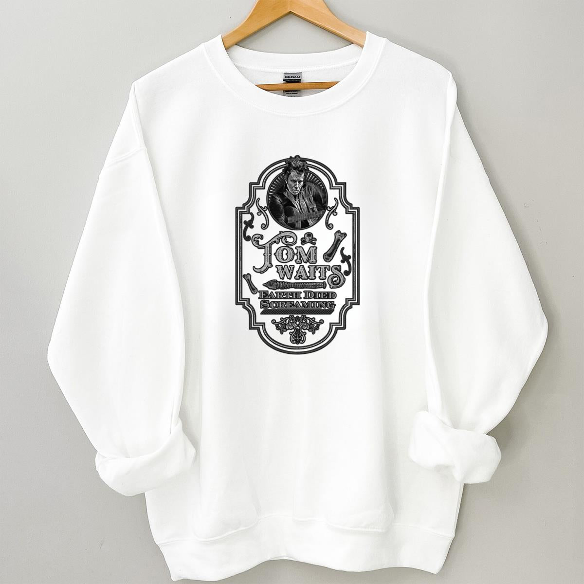 Tom Waits Vintage 80s Earth Died Screaming Official Fan Unisex T-Shirt