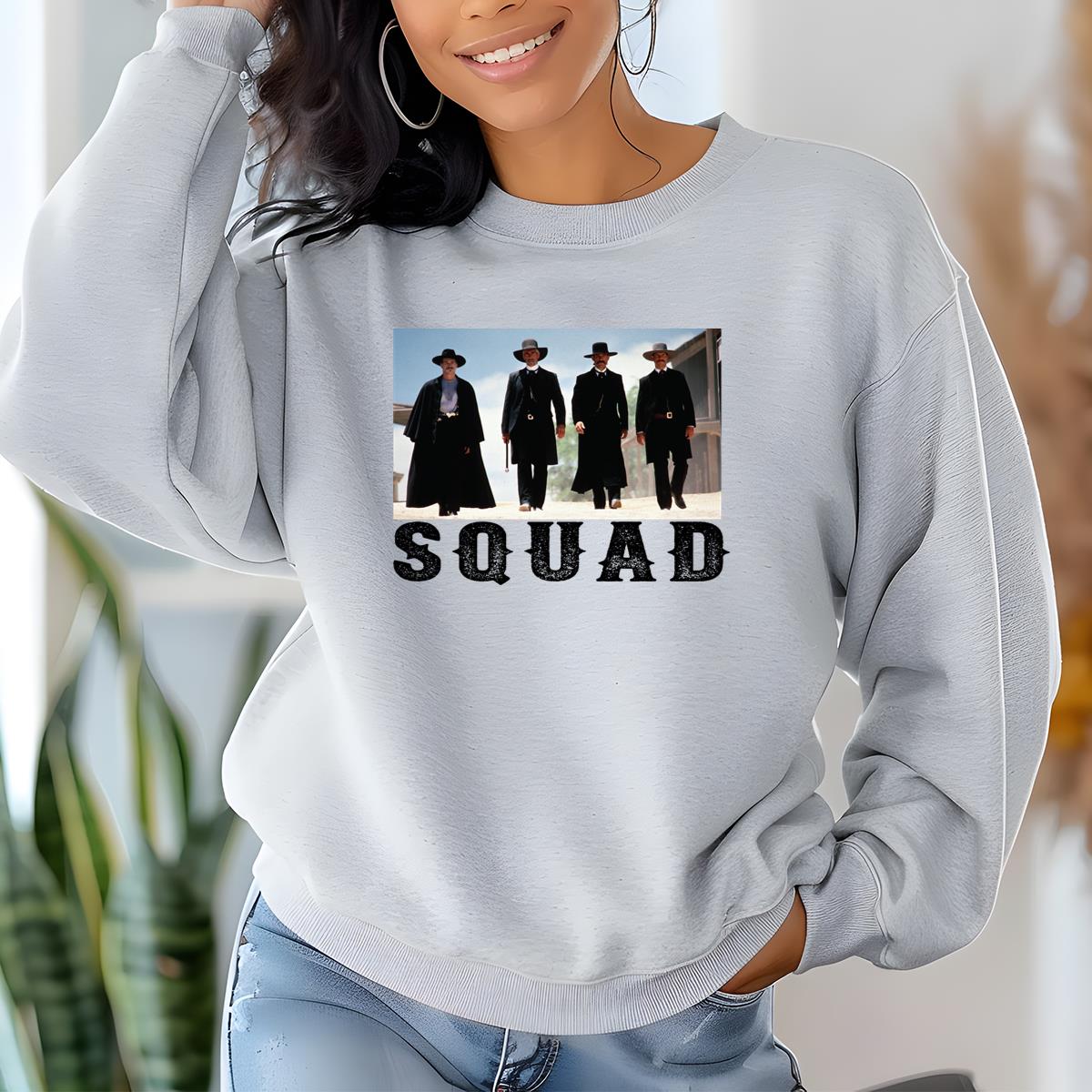 Tombstone Squad Retro 90s Band Vintage Bleached Unisex T-Shirt