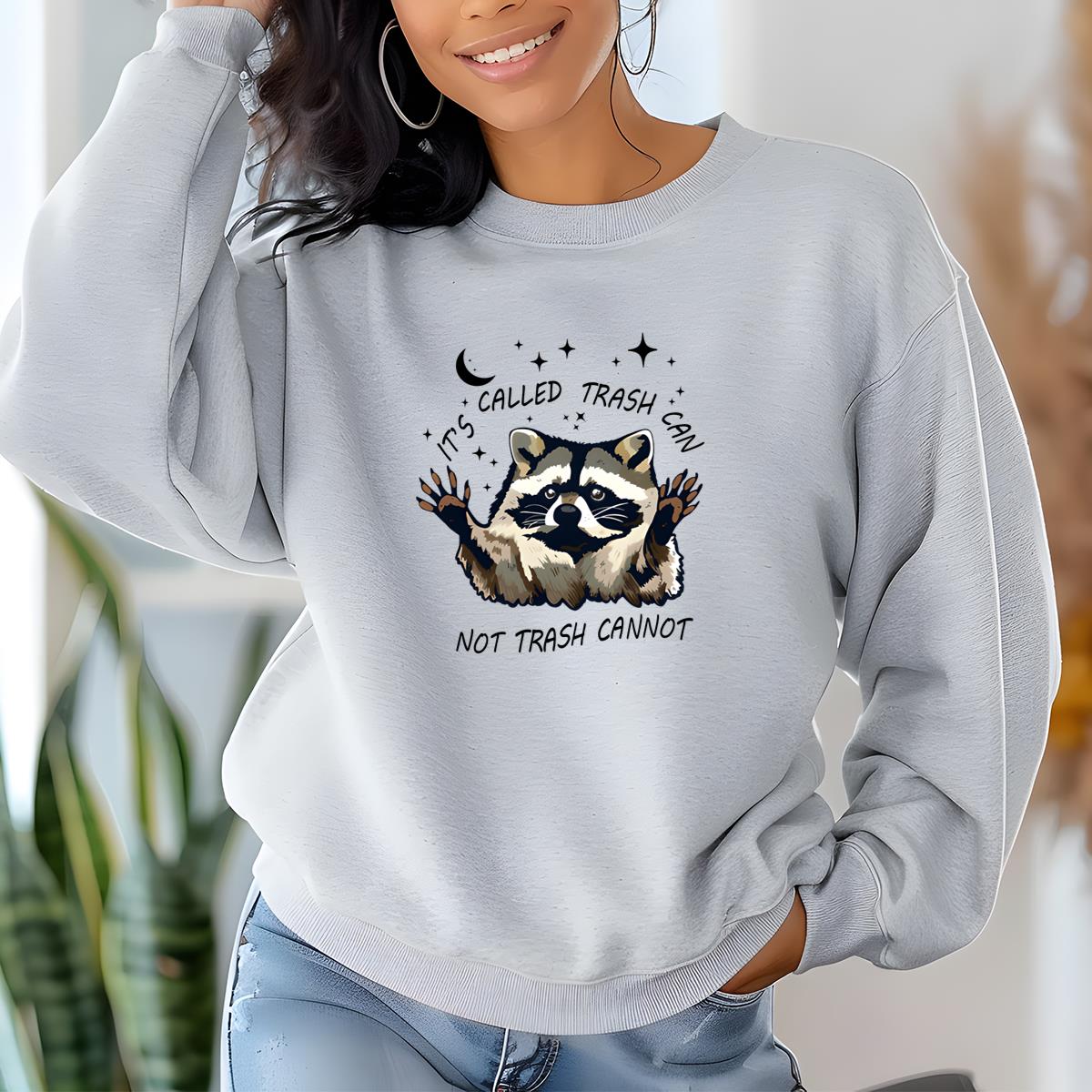 Top Raccoon Vintage 80s Funny Inspiration Unisex Cotton Sweater Hoodie