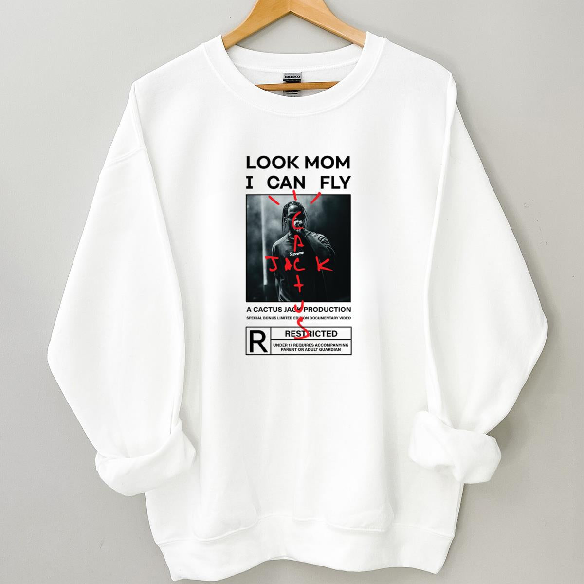 Travis Scott Look Mom I Can Fly Official Fan Vintage 2019 Tour Unisex T-Shirt
