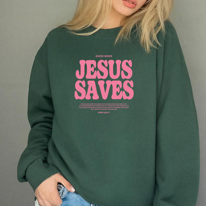 Trendy Christian Sweatshirt Jesus Apparel Christian Unisex Pullover