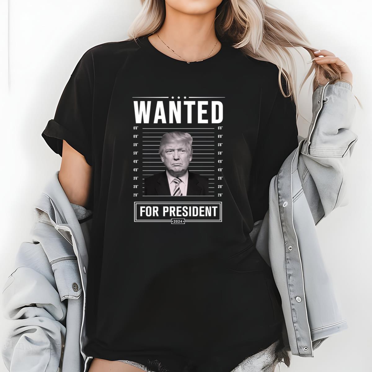 TruUmMP 2024 Wanted For President Vintage Political Campaign Collector Edition Unisex T-Shirt