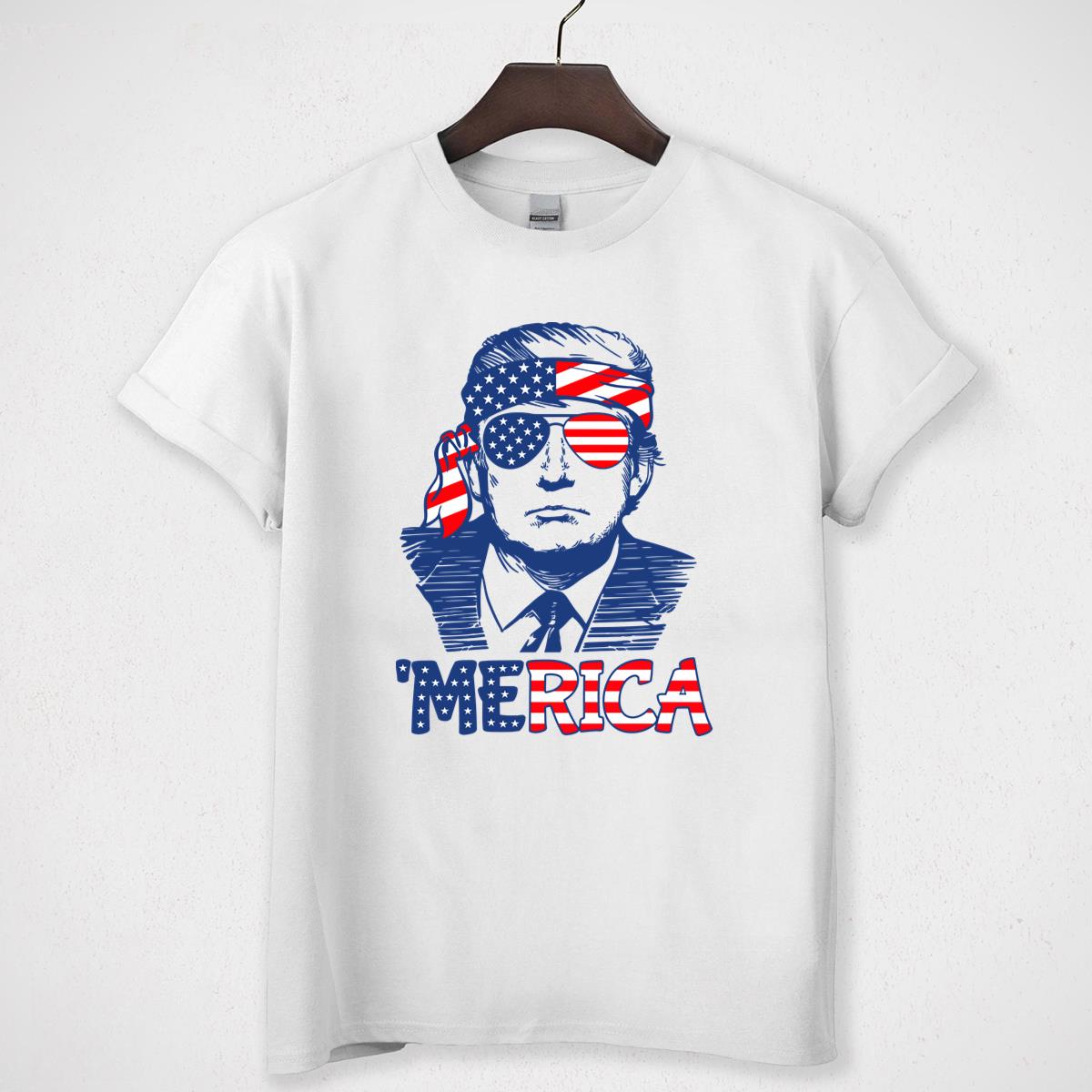 TruUmMp Merica Vintage Patriotic Retro Design Collector Unisex T-Shirt