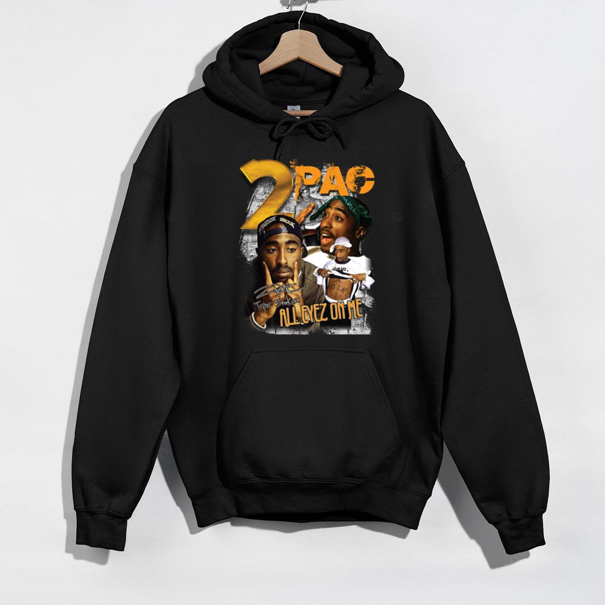 Tupac Shakur Vintage 90s Hip Hop Legend Collector Edition Black Unisex T-Shirt 1