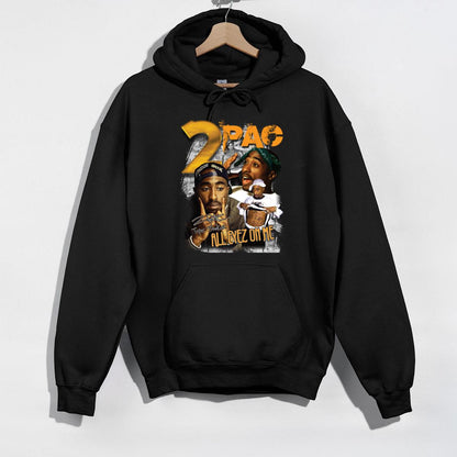 Tupac Shakur Vintage 90s Hip Hop Legend Collector Edition Black Unisex T-Shirt 1