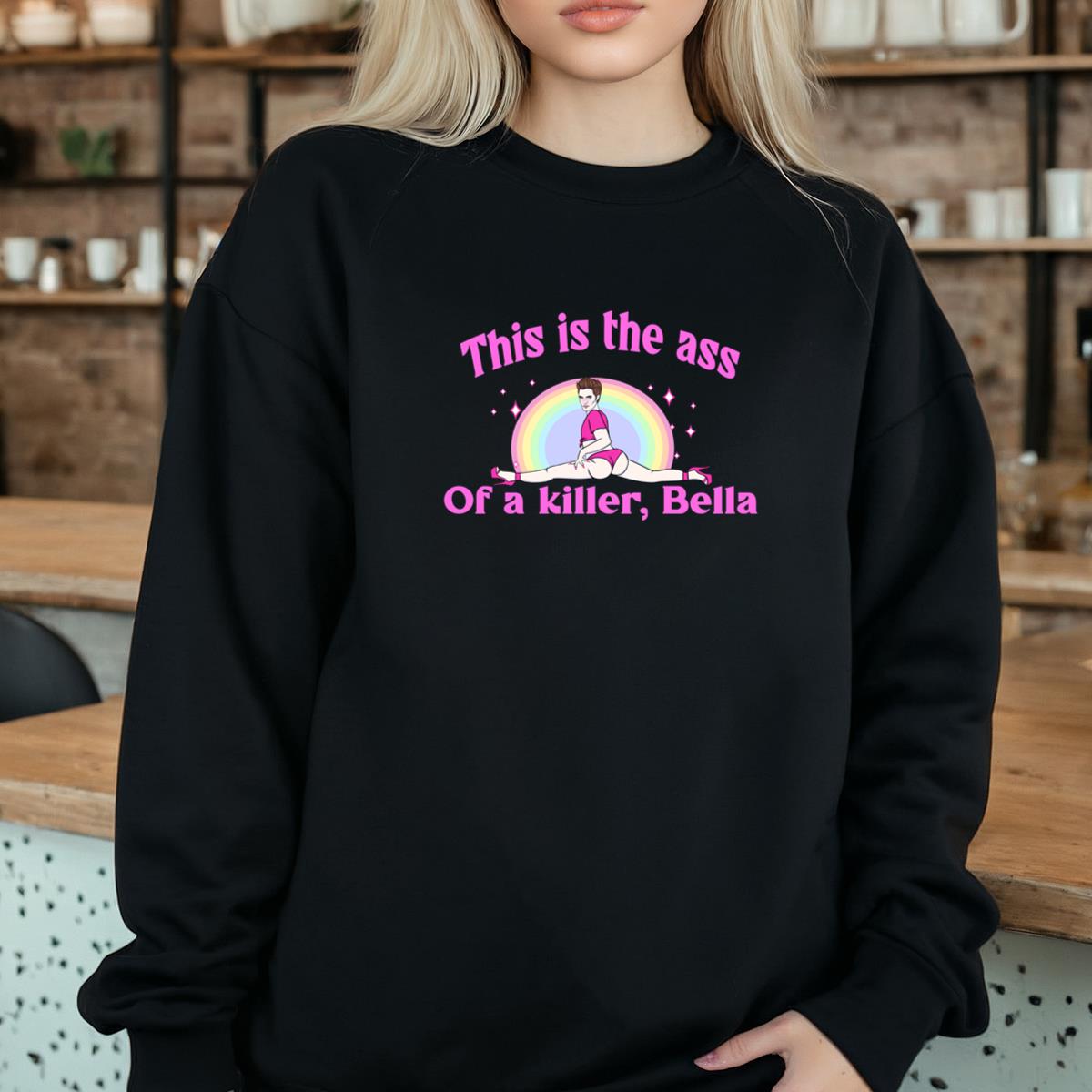 Twilight Saga Bella Killer Meme Vintage 2000s Cult Classic Collector Black Unisex T-Shirt