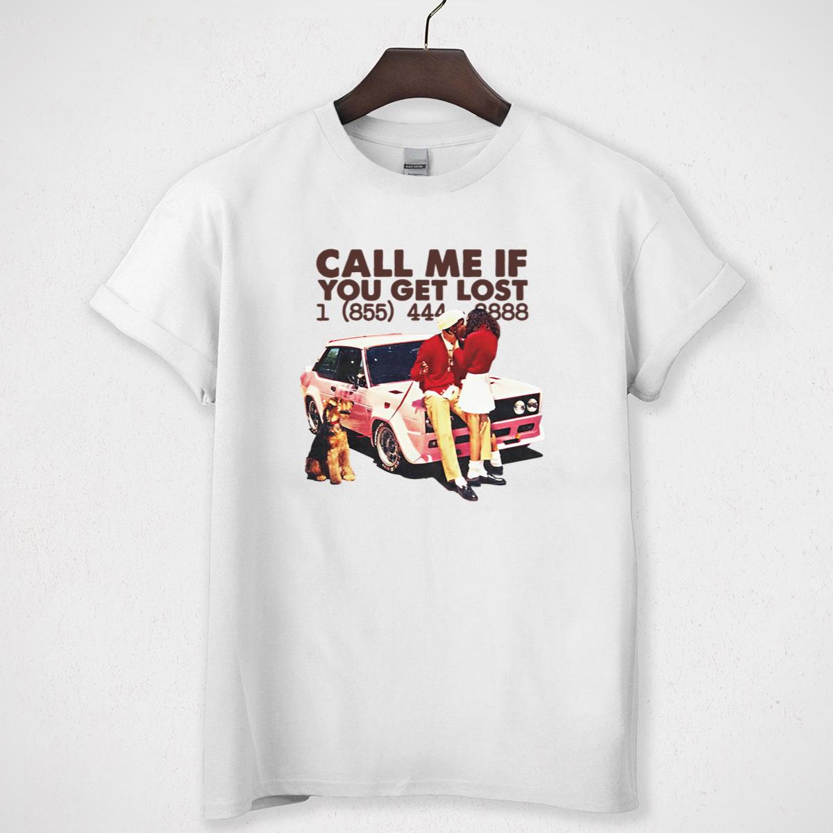 Tyler the Creator Retro 90s Inspired Vintage Call Me If You Get Lost Graphic Unisex T-Shirt