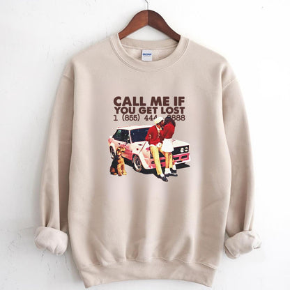 Tyler the Creator Retro 90s Inspired Vintage Call Me If You Get Lost Graphic Unisex T-Shirt