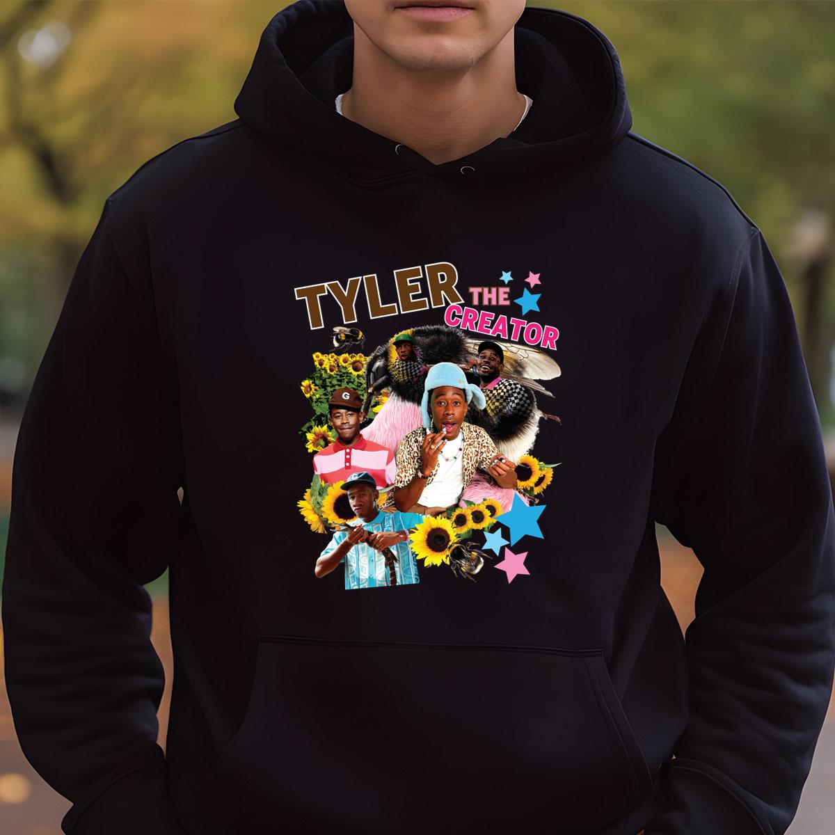 Tyler, the Creator Vintage 2010s Hip Hop Artist Official Fan Black Unisex T-Shirt 