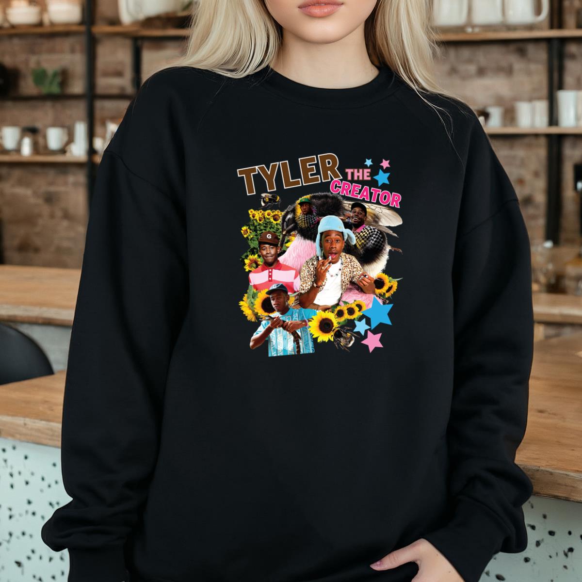 Tyler, the Creator Vintage 2010s Hip Hop Artist Official Fan Black Unisex T-Shirt 