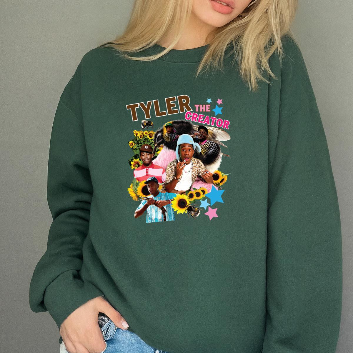 Tyler, the Creator Vintage 2010s Hip Hop Artist Official Fan Black Unisex T-Shirt 