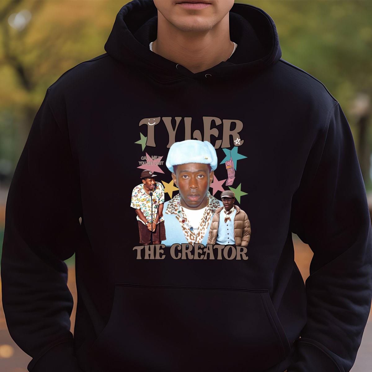 Tyler, The Creator Vintage 90s Rap Music Fans Bootleg Black Unisex T-Shirt 
