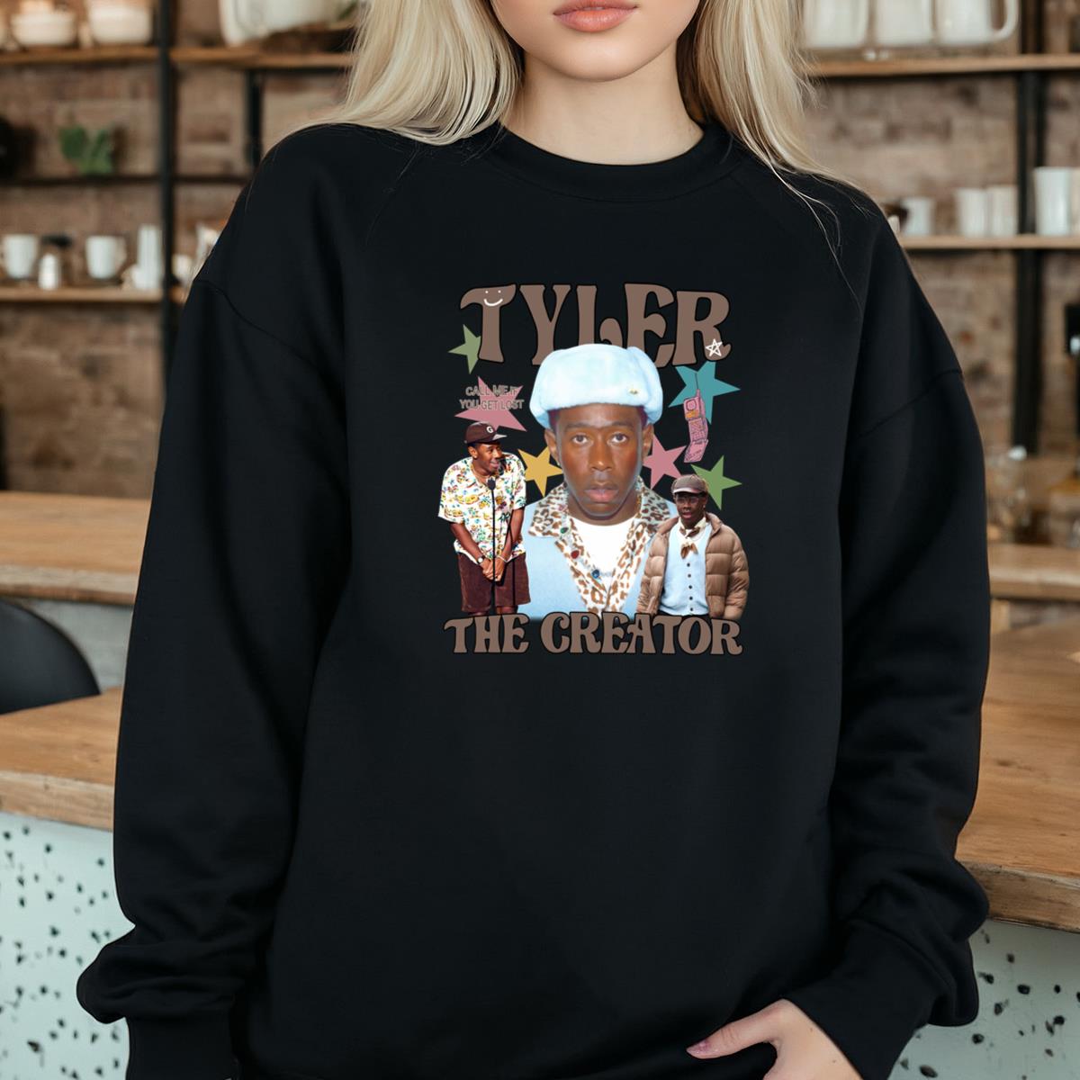 Tyler, The Creator Vintage 90s Rap Music Fans Bootleg Black Unisex T-Shirt 