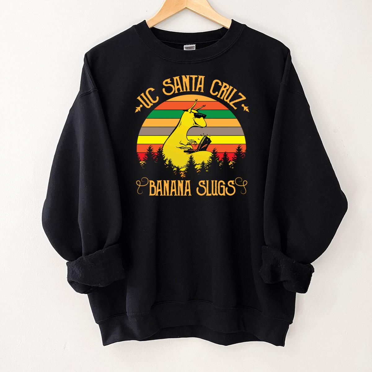 UC Santa Cruz Banana Slugs Vintage 90s College Sports Fan Retro Green Unisex T-Shirt