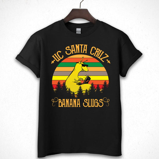 UC Santa Cruz Banana Slugs Vintage 90s College Sports Fan Retro Green Unisex T-Shirt