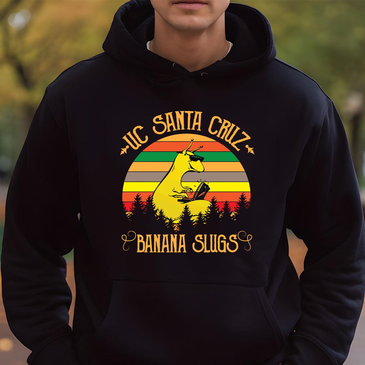 UC Santa Cruz Banana Slugs Vintage 90s College Sports Fan Retro Green Unisex T-Shirt