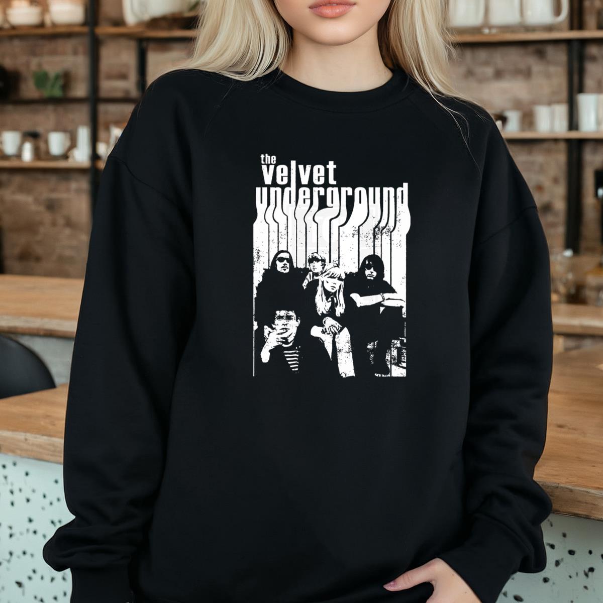 Velvet Underground with Nico Vintage 60s Rock Band Collector Retro Black Unisex T-Shirt